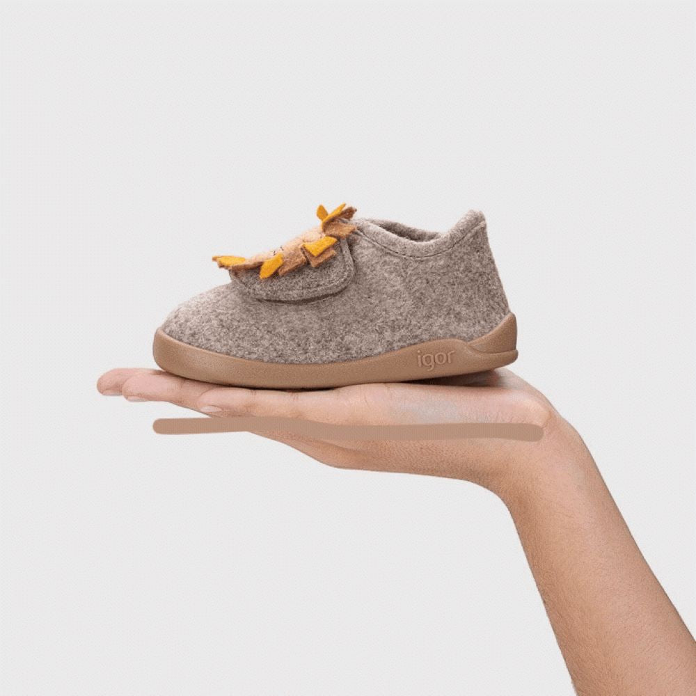 Chaussons Homie Leau Taupe - Igor
