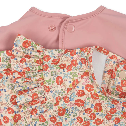 Pack 2 Babetes Manga Comprida Bridal Rose - Konges Slojd