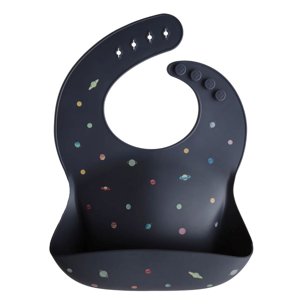 Bavoir en silicone - Mushie