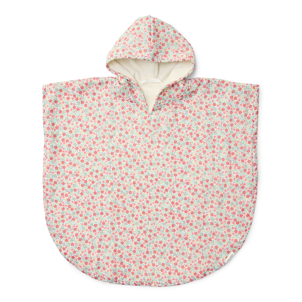 Poncho Sunny Flowers - Little Dutch