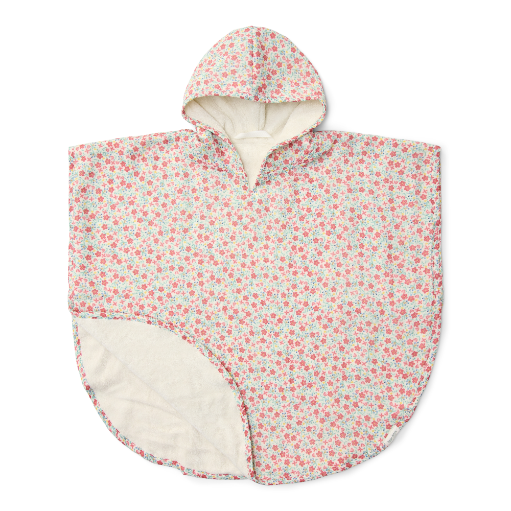 Poncho Sunny Flowers - Little Dutch