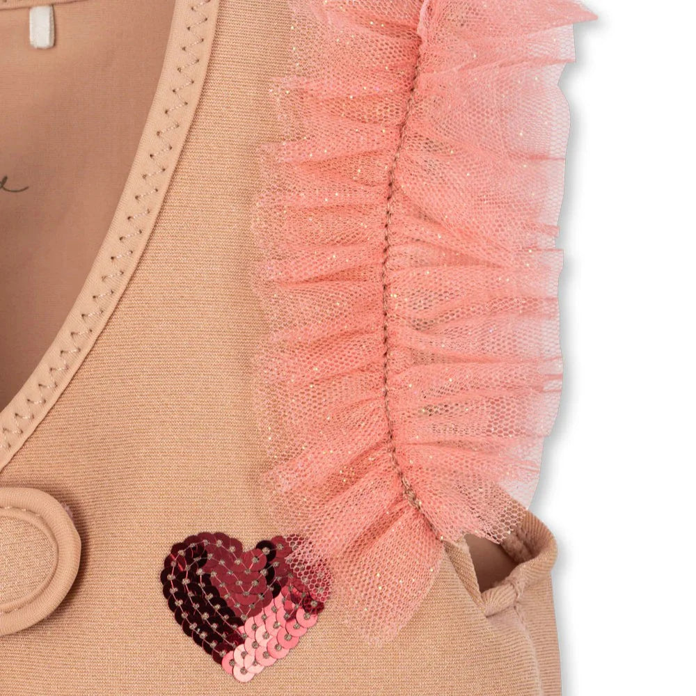 Colete Natação com Glitter Evening Sand - Konges Slojd