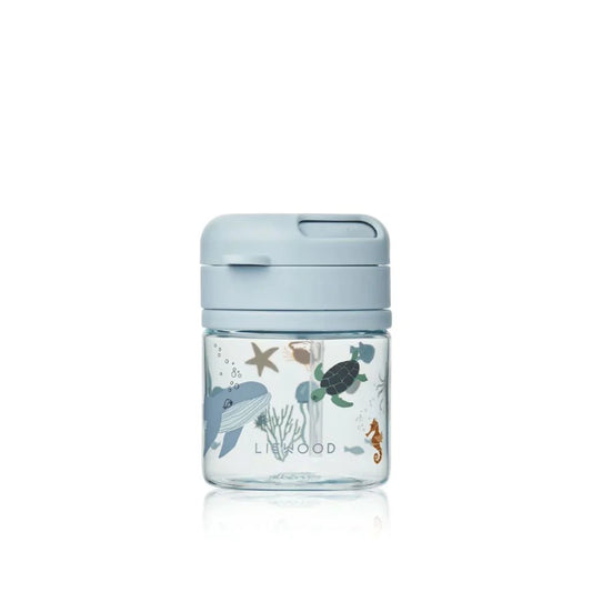 Copo de Tritan com Palhinha 280 ml Sea Creature - Liewood