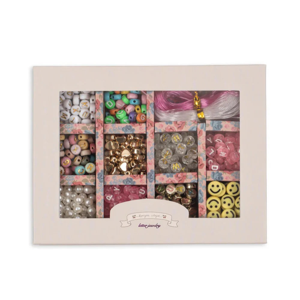 Kit criativo pequenas contas - Konges Slojd