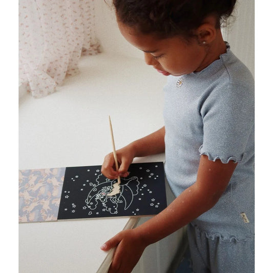 My Scratch Book Caderno Criativo para Crianças - Konges Slojd