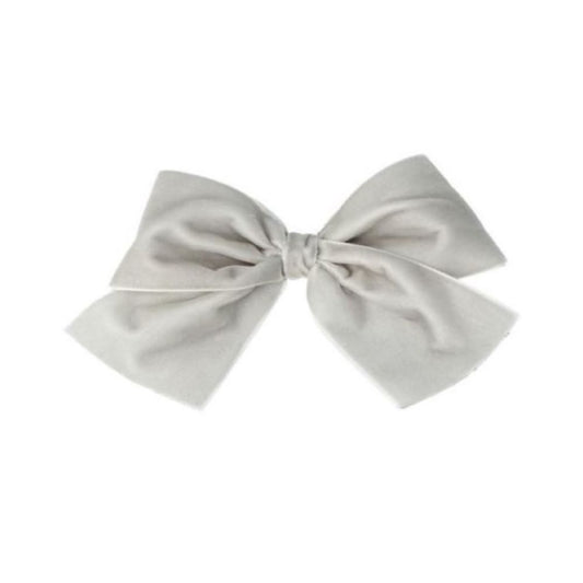 Laço de veludo com mola tipo crocodilo - Inca