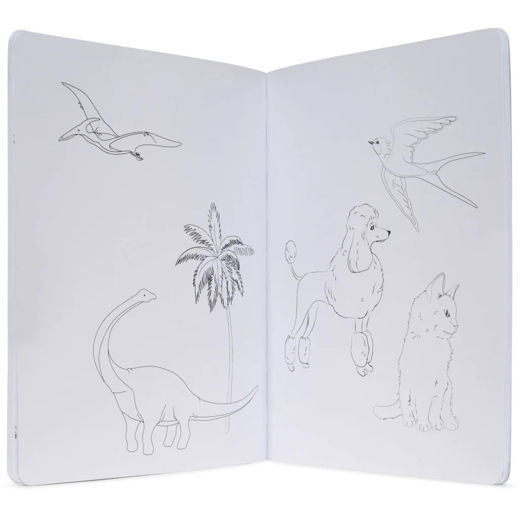Livro de Colorir Animais - Konges Slojd