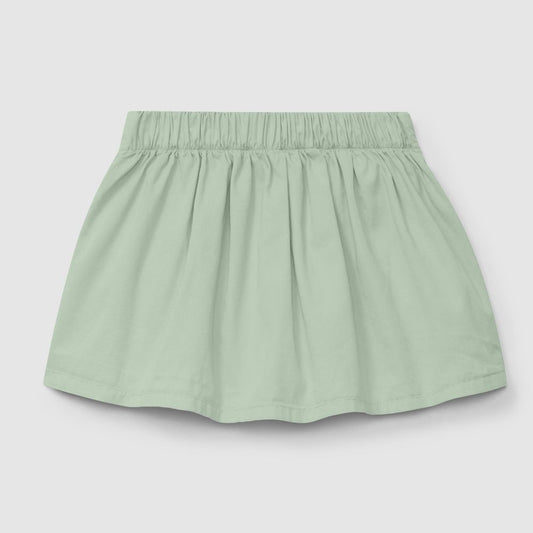 Saia lisa em sarja - Laranjinha