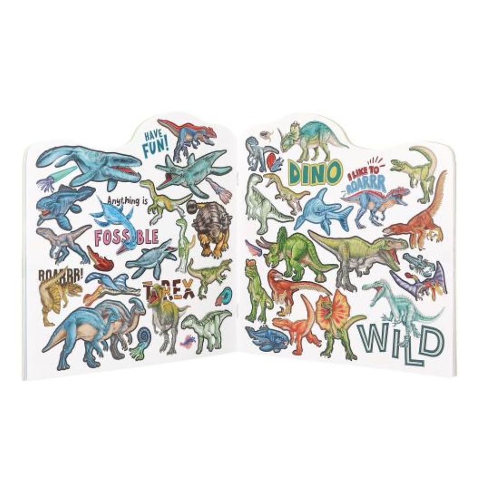 Colouring Book Figural - Dino World