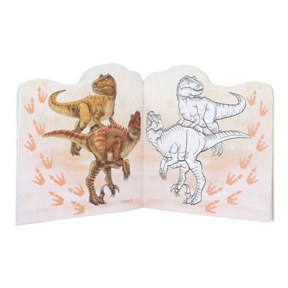 Colouring Book Figural - Dino World