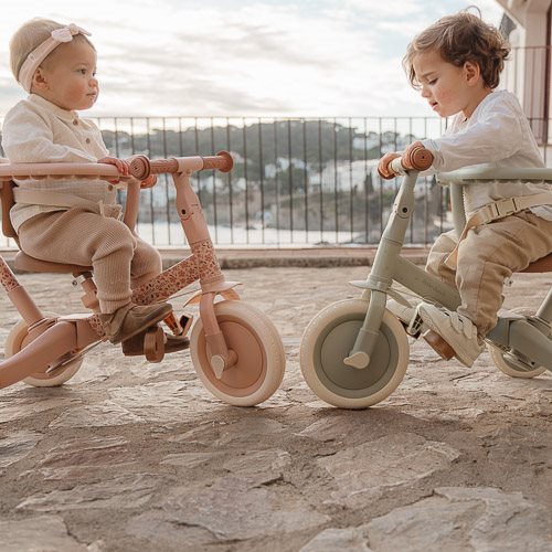 Triciclo 4 em 1 Rosa - Little Dutch