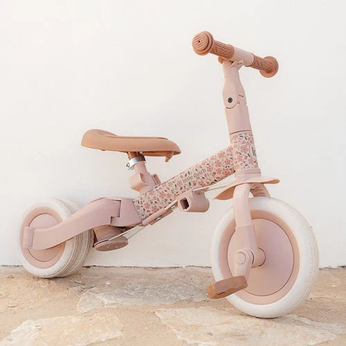 Triciclo 4 em 1 Rosa - Little Dutch