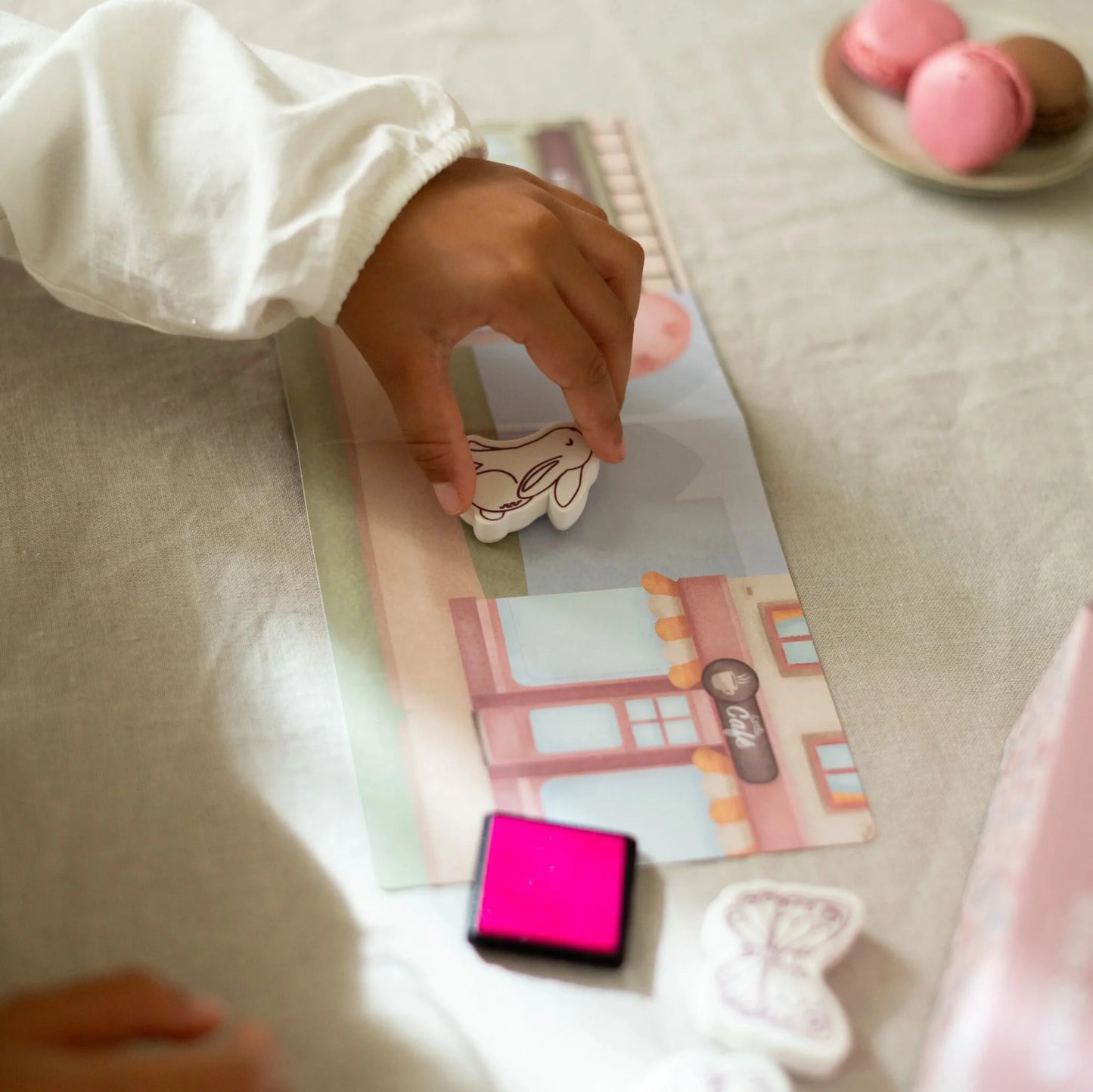 Caixa Criativa XL Rosa - Little Dutch