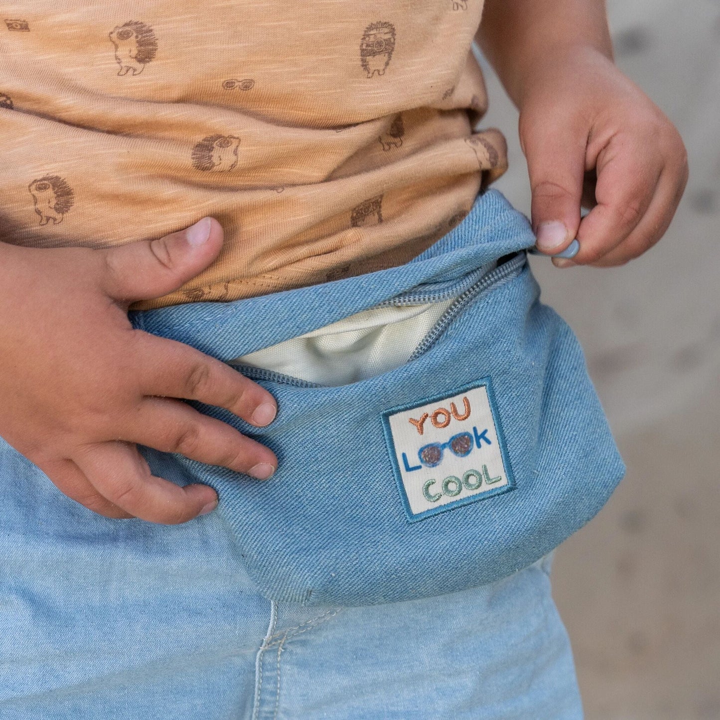 Bolsa de Cintura Denim - Little Dutch