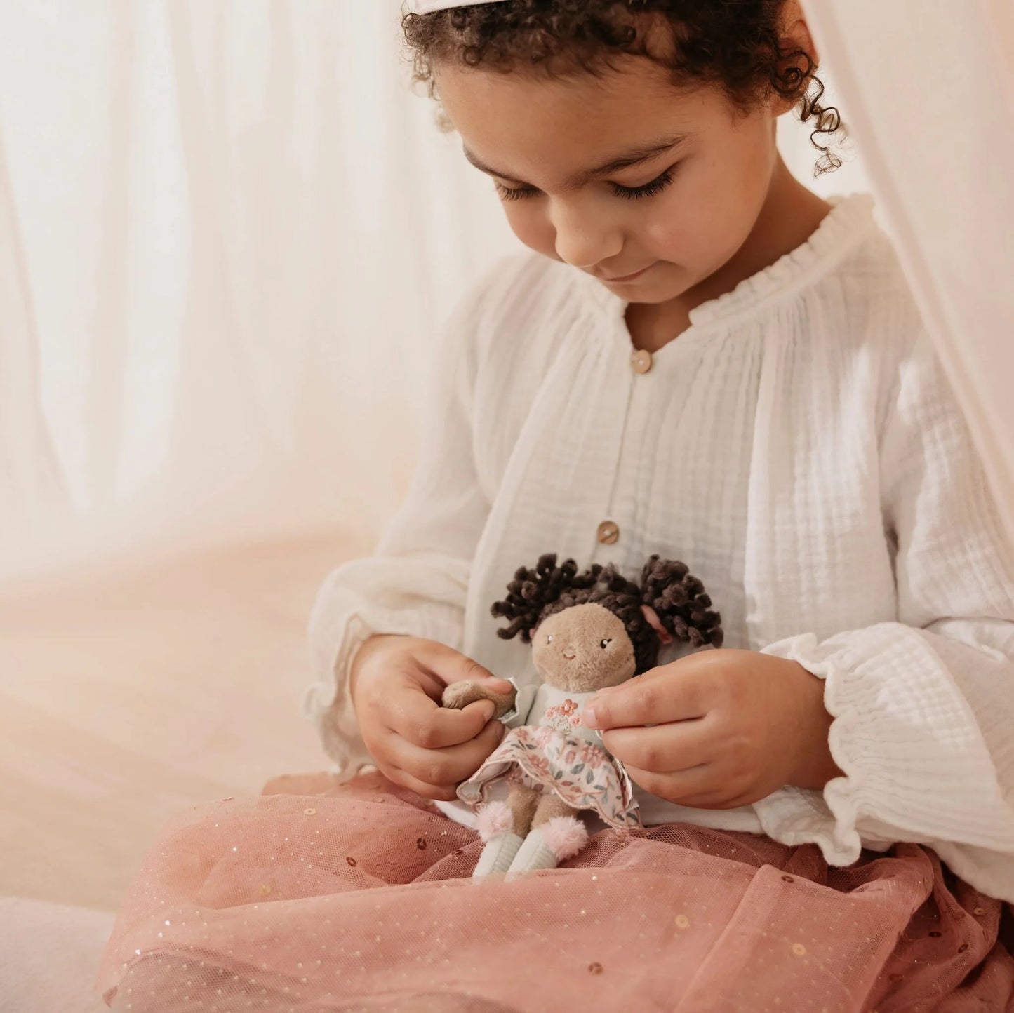 Mini Boneca de Pano Evi - Little Dutch