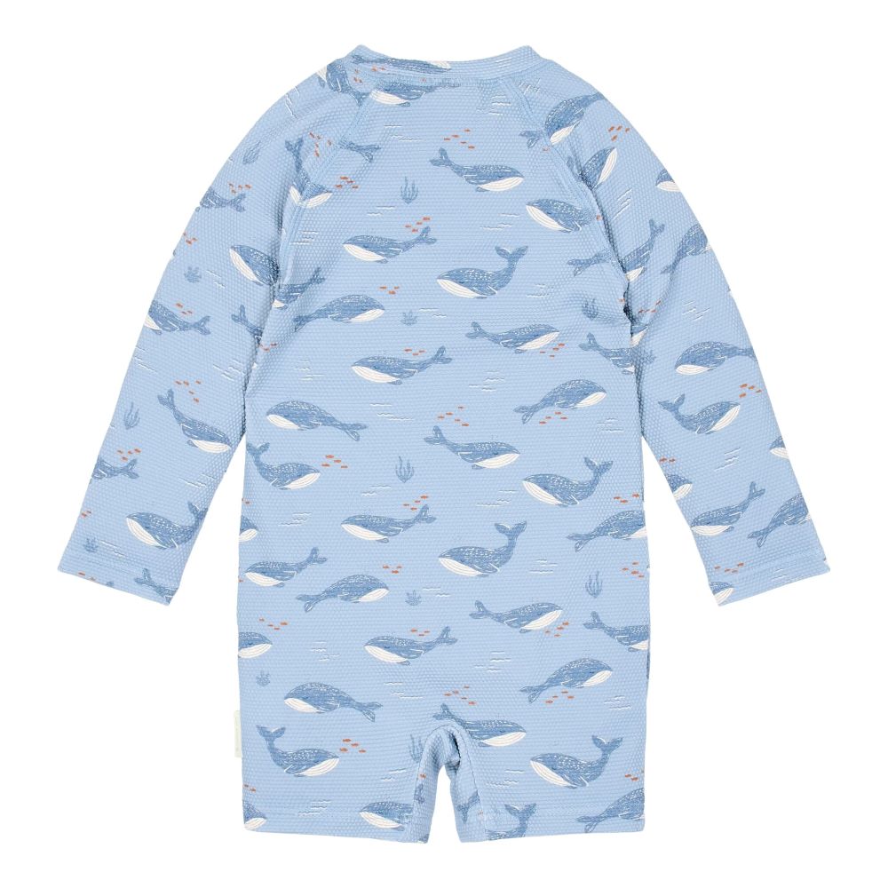 Macacão de Banho de Manga Comprida Ocean Splash UPF 40 - Little Dutch