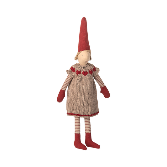 Pixy, Size 2 Menina Knitted Dress - Maileg