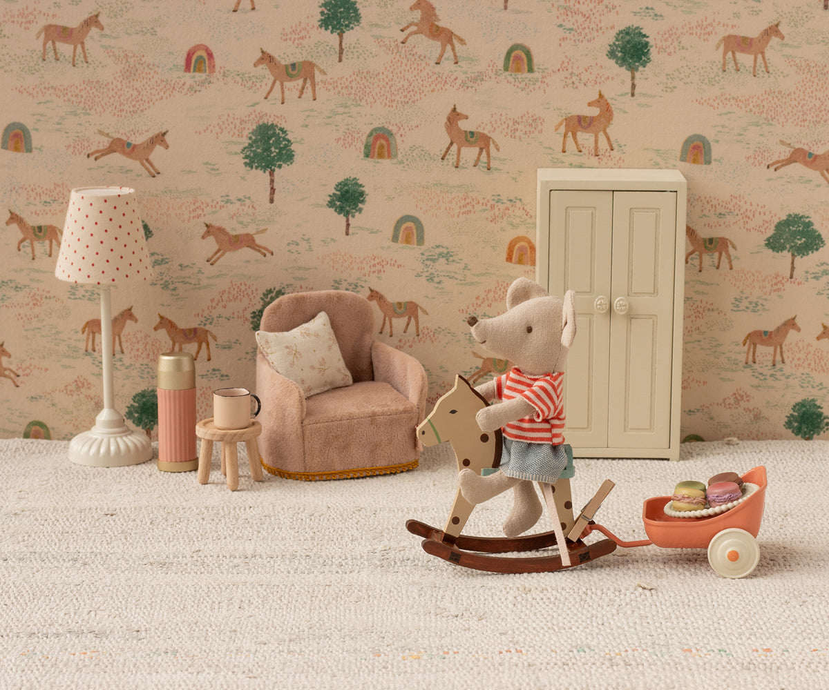 Rocking horse Mouse Spotted - Maileg