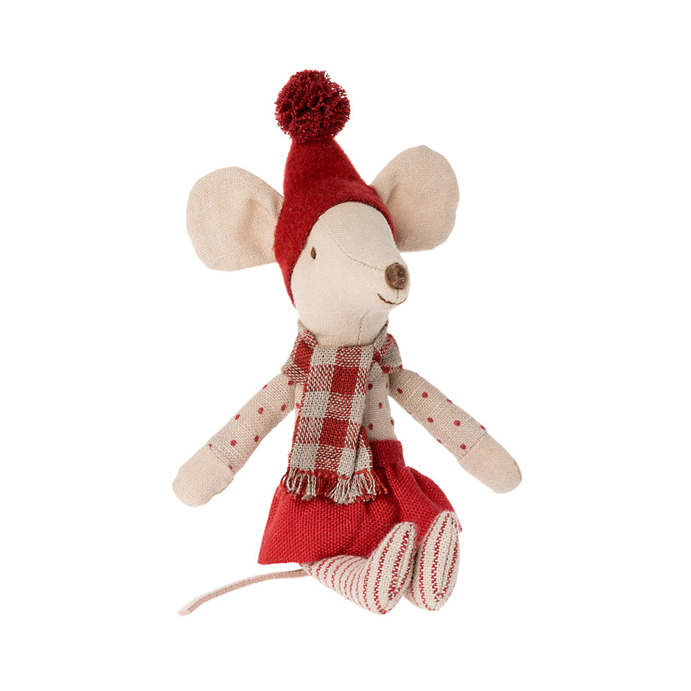 Christmas Mouse Big Sister - Maileg