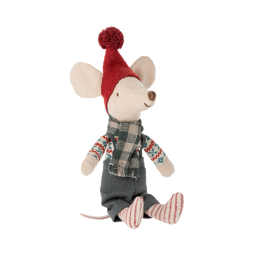 Christmas Mouse Big Brother - Maileg