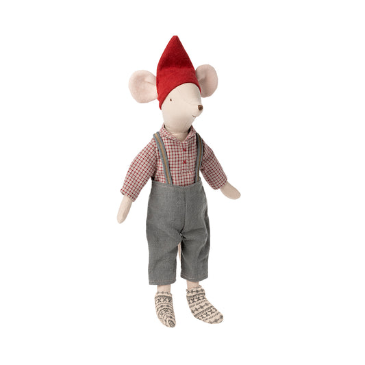 Christmas Mouse Boy Medium - Maileg