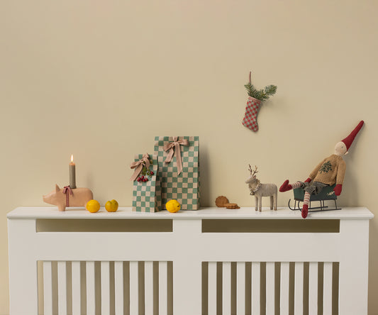 Pixy, Size 3 Menino Pants and knitted sweater - Maileg