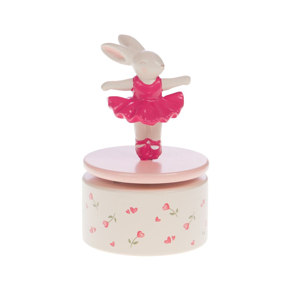 Boîte à Musique Ballerine Lapine - Amadeus Les Petits