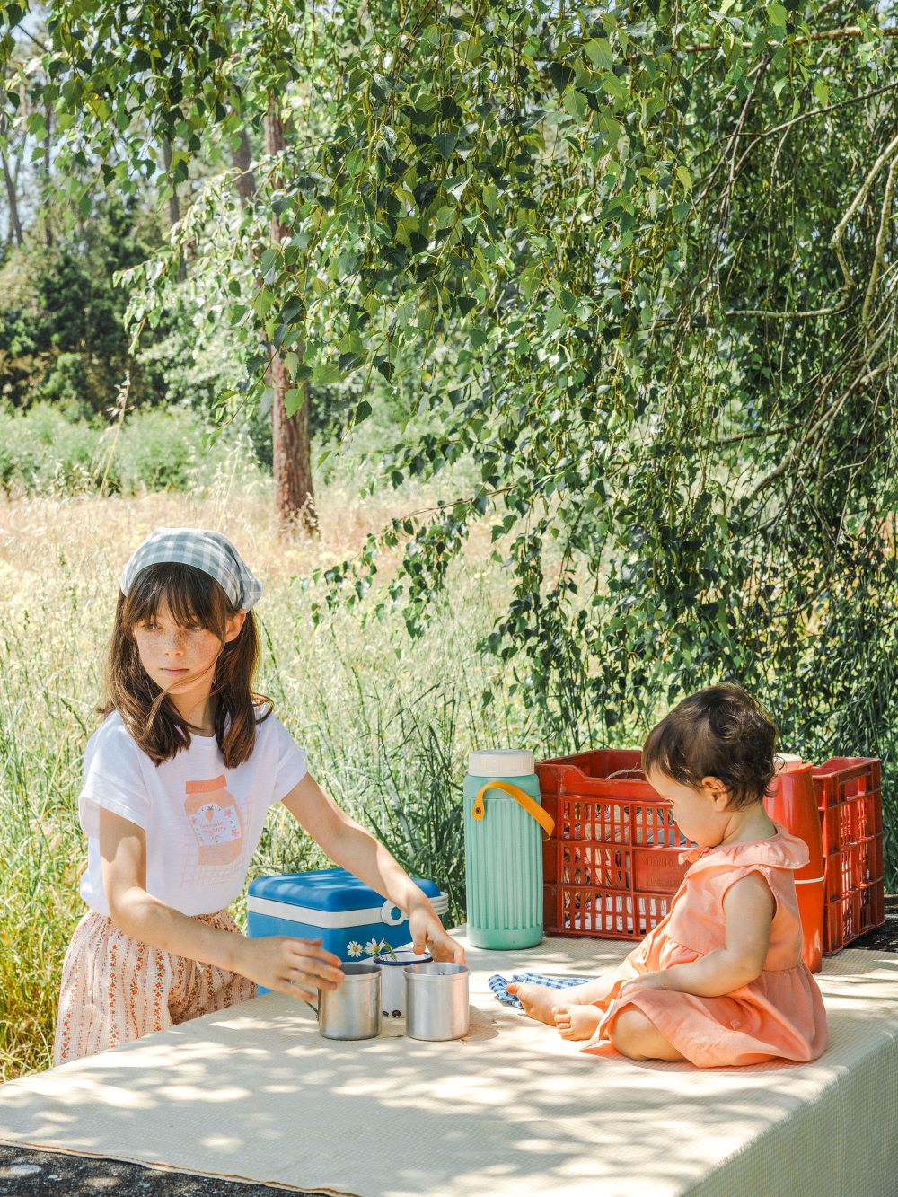 T-shirt "Homemade strawberry jam" - Laranjinha