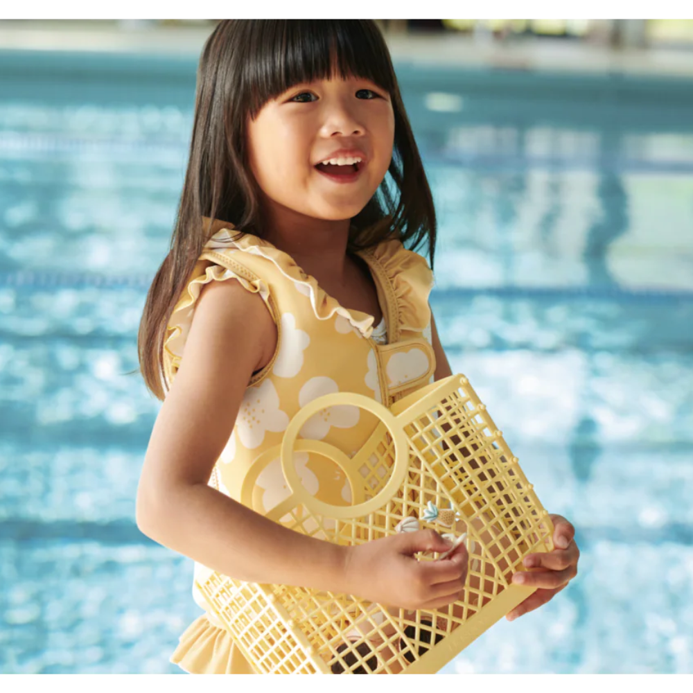 Colete Dove com Folhos Flower / Lemon Yellow - Liewood