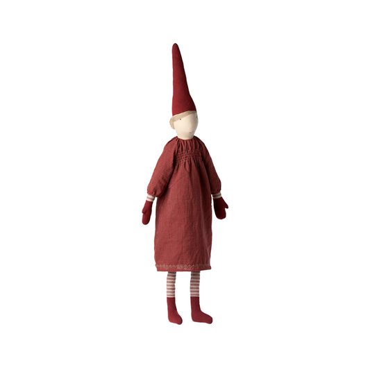 Pixy Size 6 Girl Red Dress - Maileg