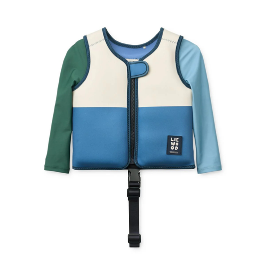 Colete com Mangas Dove Riverside multi mix - Liewood