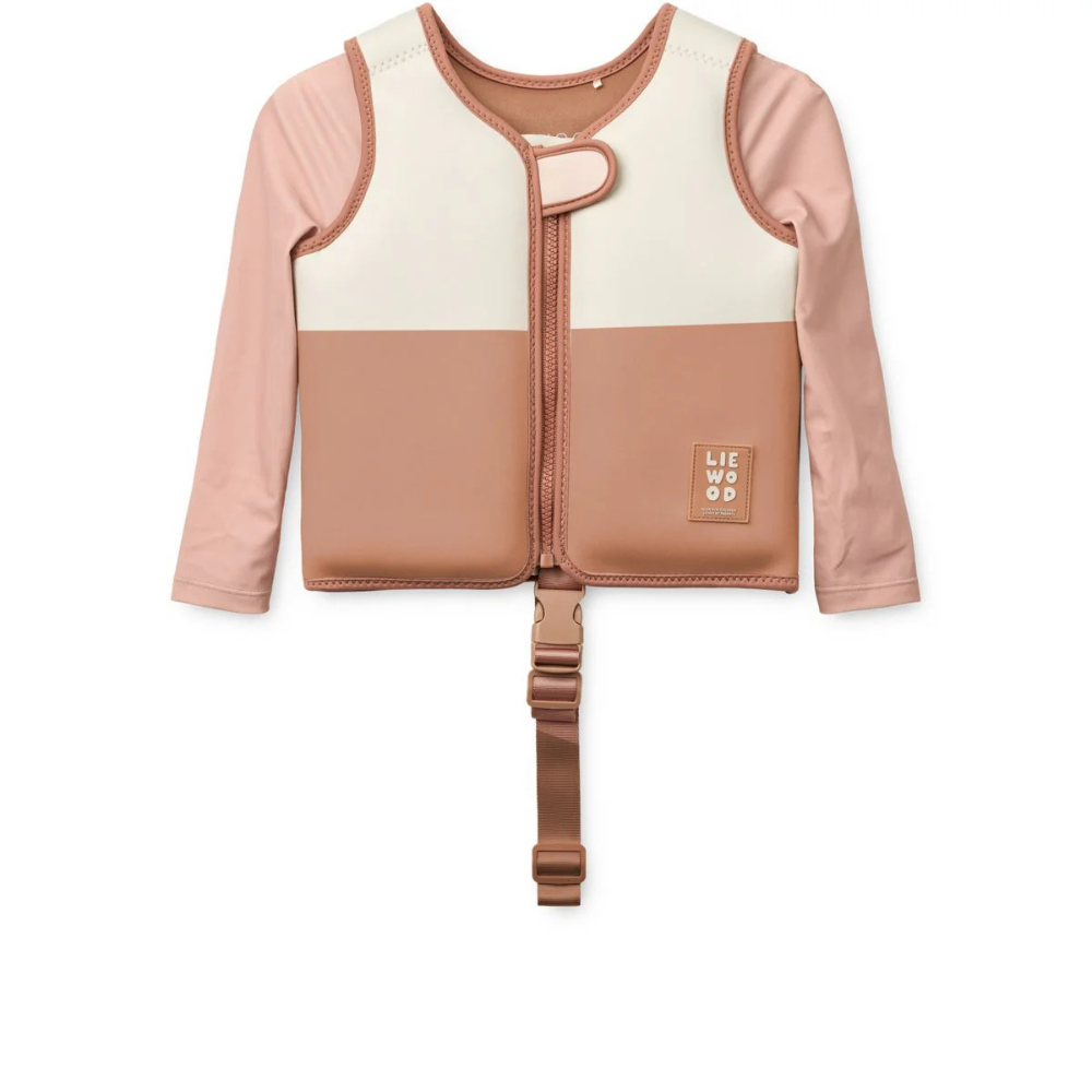 Gilet à manches Dove Tuscany rose multi mix - Liewood