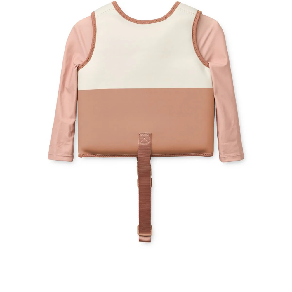 Gilet à manches Dove Tuscany rose multi mix - Liewood