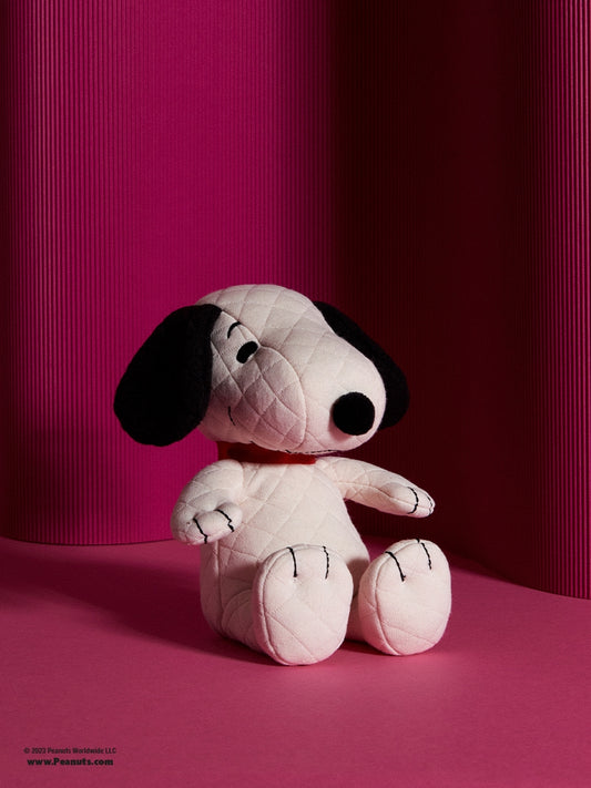 Snoopy Quilted Jersey in Giftbox 17cm - Bon Ton Toys