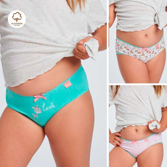 Lot de 3 slips imprimés - Kehat