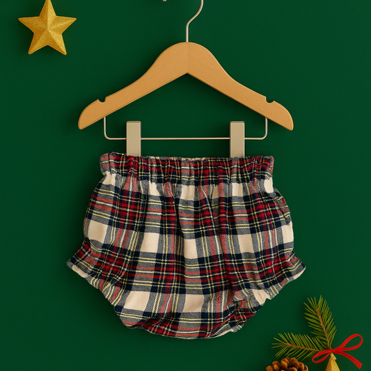 Calção Xadrez Azul Marinho - Puer  - onde há uma criança há uma estrela