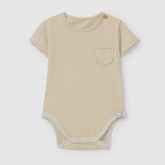 Body liso sem gola Linho - Snug