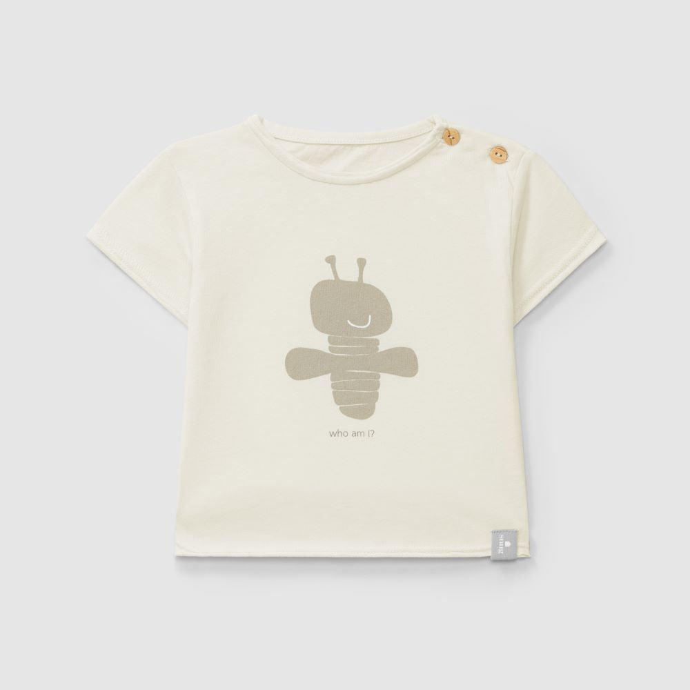 T-shirt em algodão com estampado Natural - Snug