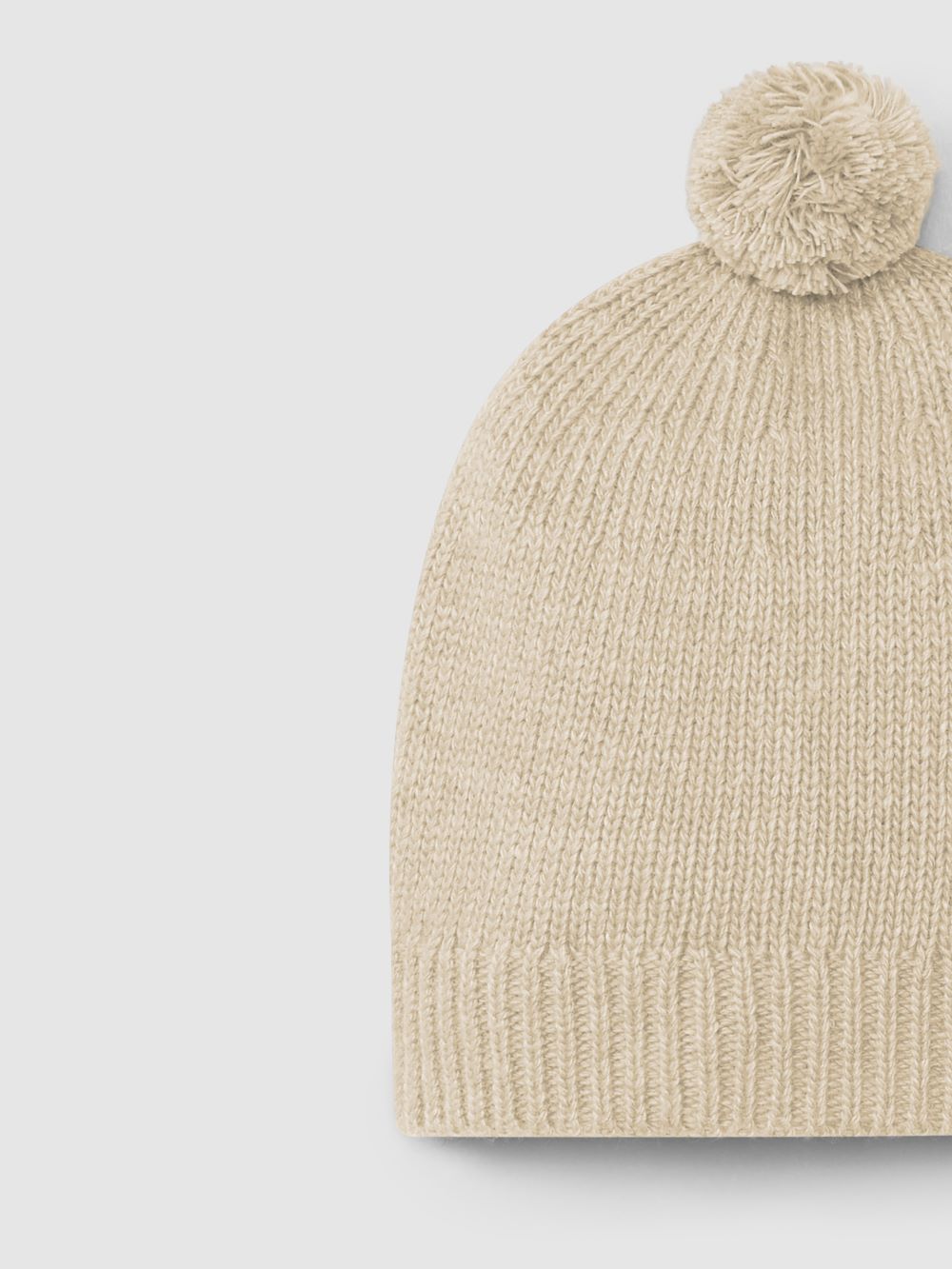 Gorro tricotado com pom-pom - Snug