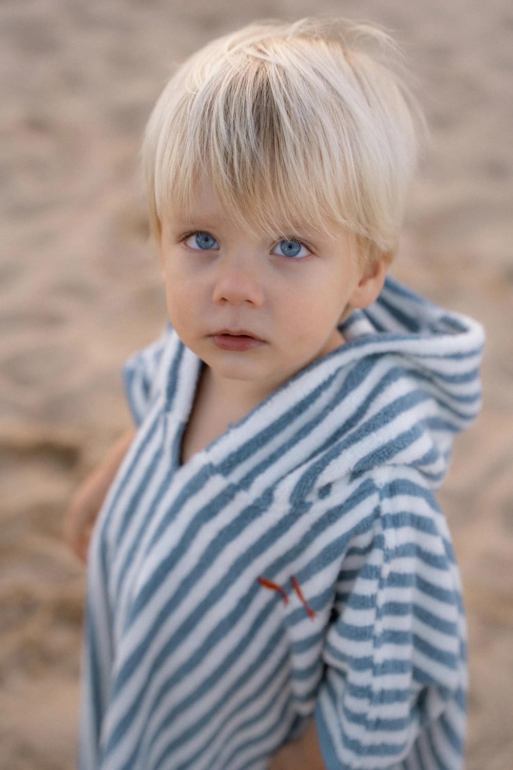 Poncho Ocean Sea Life Ocean Blue - Little Dutch