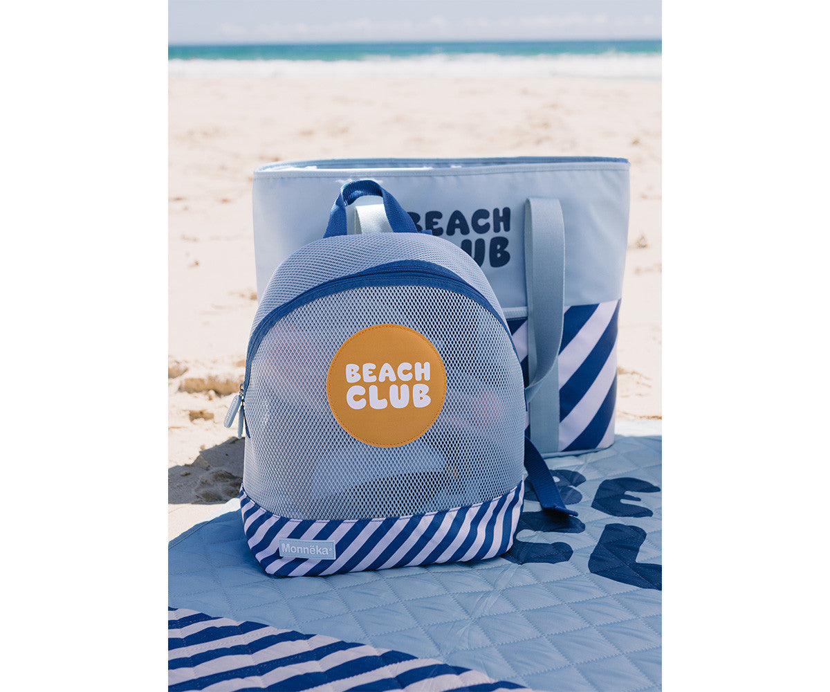 Mochila Infantil Antiareia Stripes - Monnëka