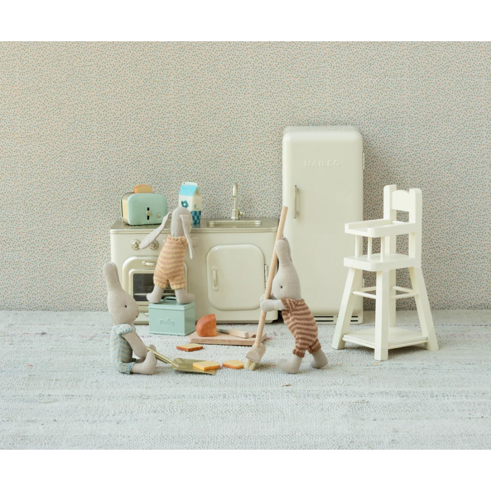 Miniature Bread box with utensils - Maileg