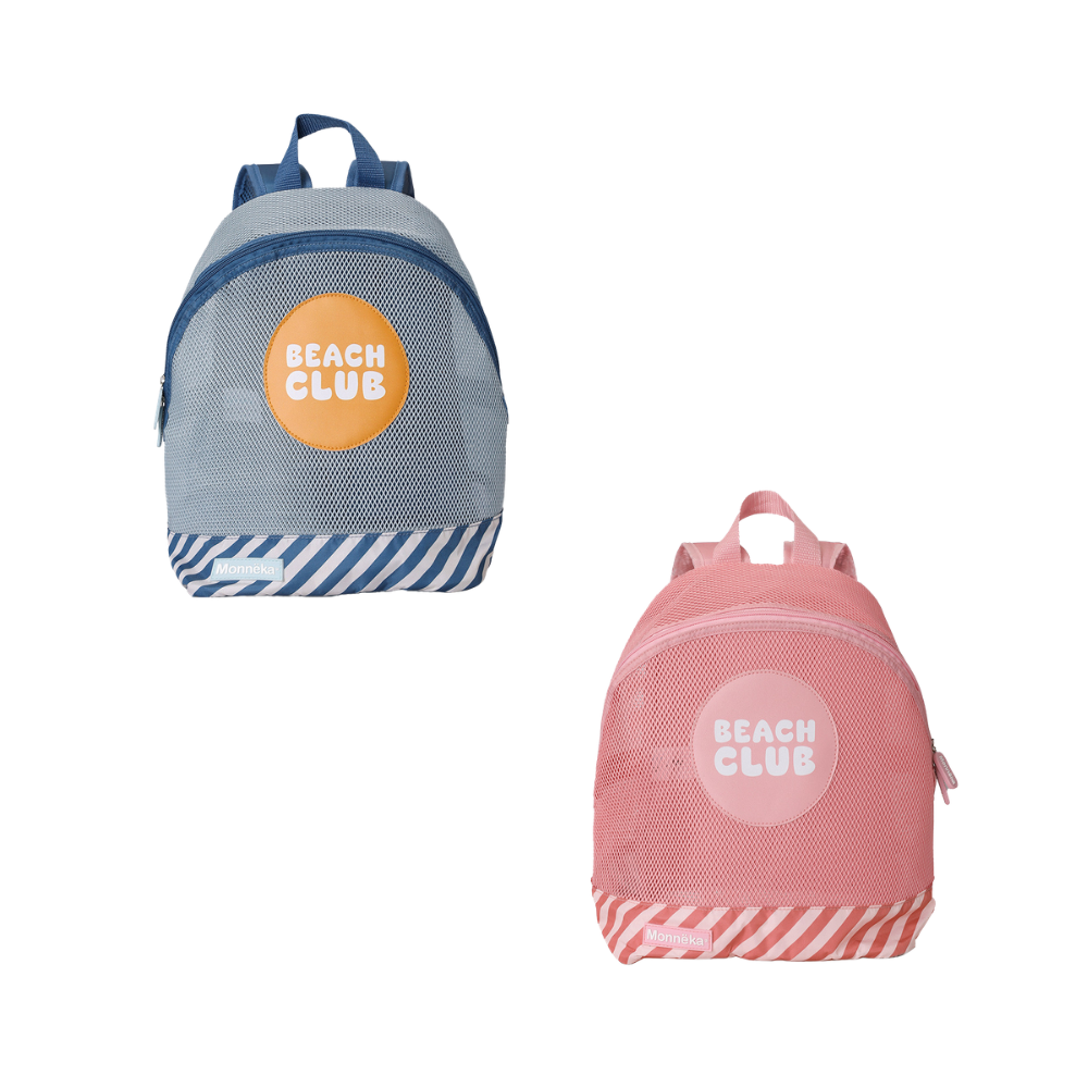 Mochila Infantil Antiareia Stripes - Monnëka