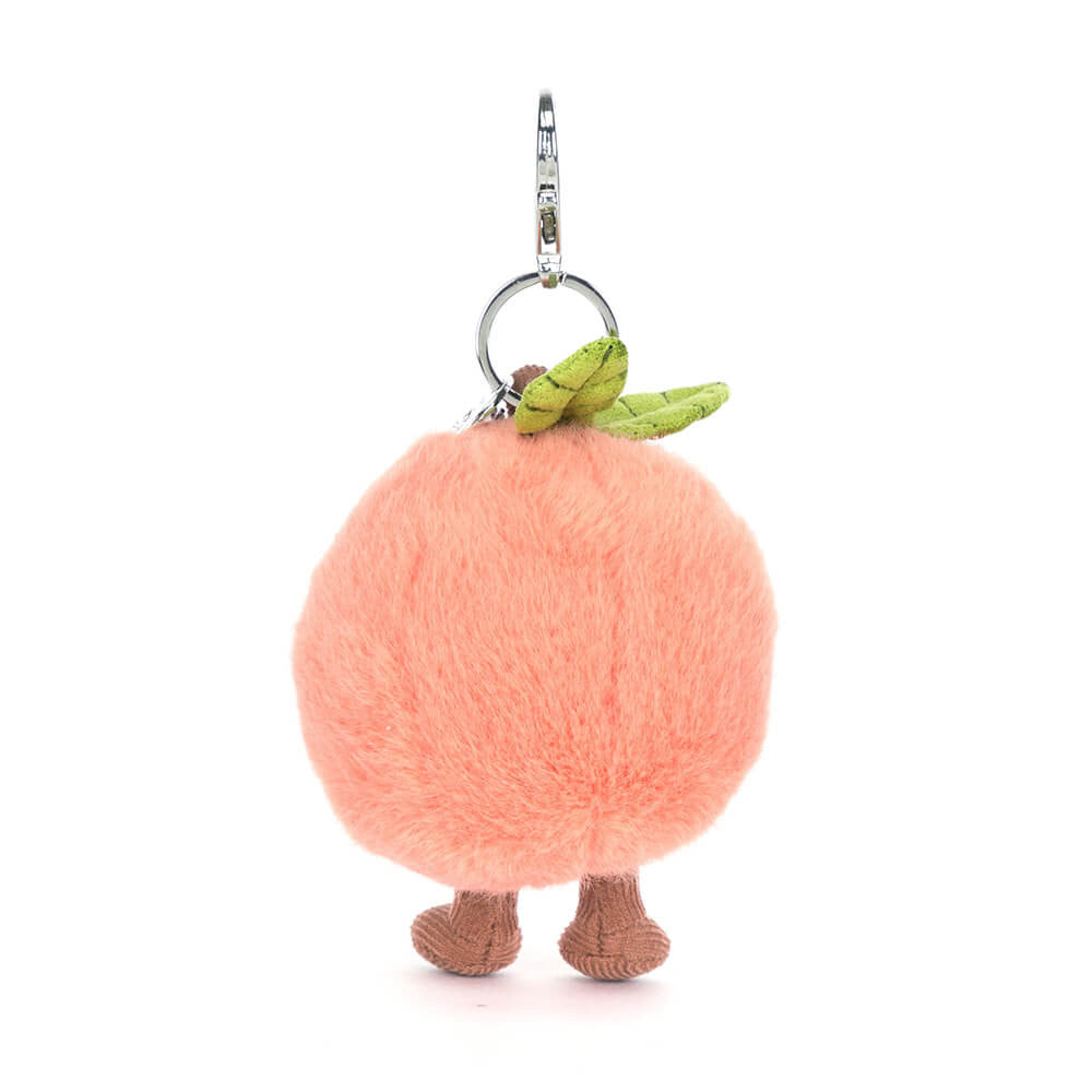 Amuseables Peach Bag Charm - Jellycat