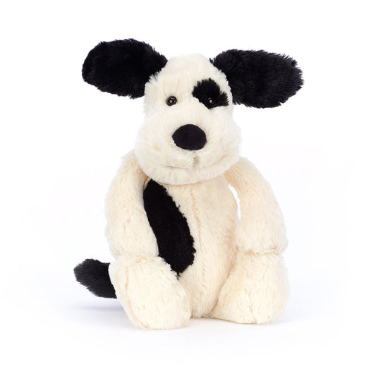 Peluche Cachorrinho Preto e Creme - Jellycat