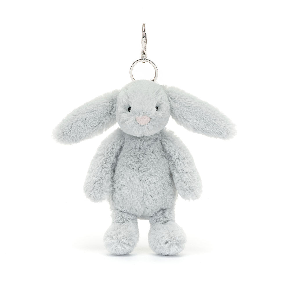 Porta-chaves Bashful Silver Bunny - Jellycat