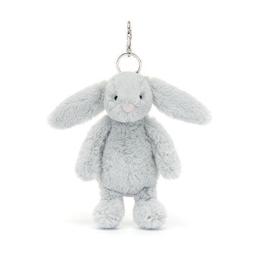 Porta-chaves Bashful Silver Bunny - Jellycat