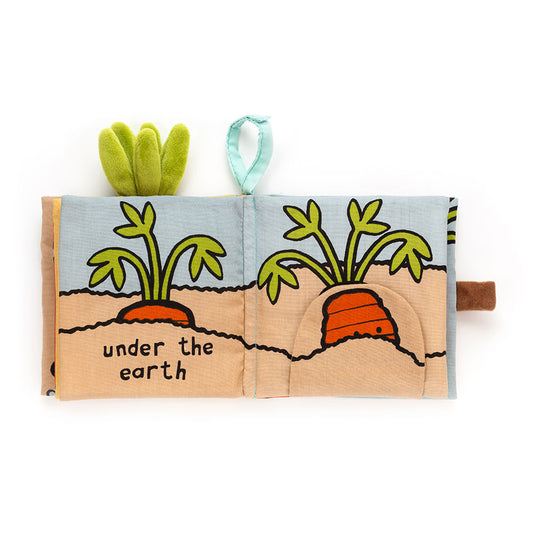 Livro de Pano Interativo I am a Carrot - Jellycat
