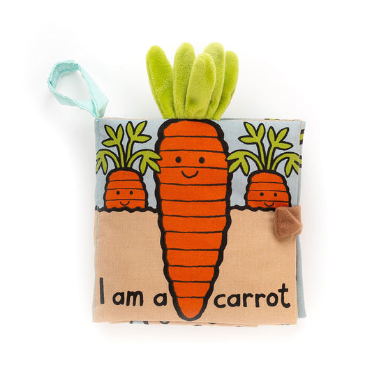 Livro de Pano Interativo I am a Carrot - Jellycat