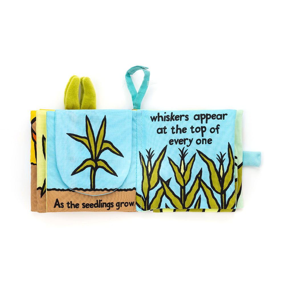 Livro de Pano Interativo I am a  Sweetcorn - Jellycat